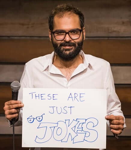 Indian stand up comic Kunal Kamra