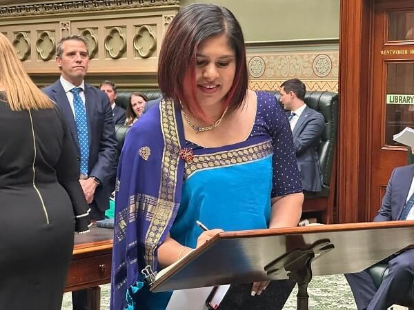 NSW MP Charishma Kaliyanda