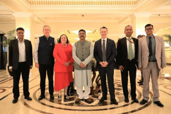 UOW VC Prof Patricia M. Davidson received the approval during a meeting with Indian Prime Minister Narendra Modi and GIFT city officials.