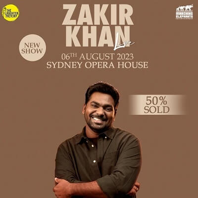 zakir khan sydney tour