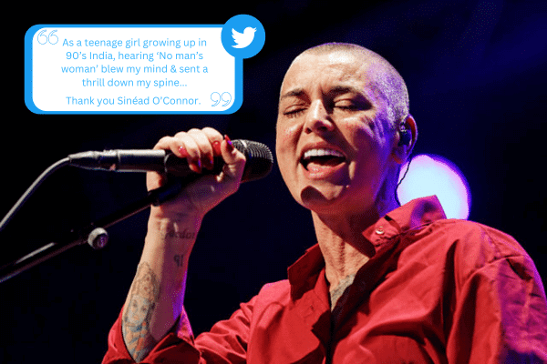 Sinead O'Connor Twitter Tribute