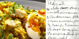 Keith Pfeiffer's cookbook of his grandma's British Indian recipes