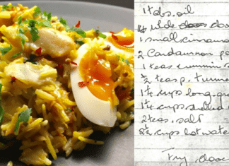 Keith Pfeiffer's cookbook of his grandma's British Indian recipes