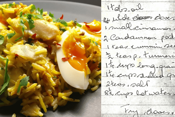 Keith Pfeiffer's cookbook of his grandma's British Indian recipes