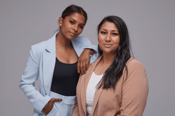 Tali Mason and Shaanti Wallbridge, founders of All Shades Matter Cosmetics