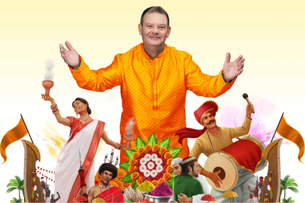 Gary Mehigan in National Geographic's 'India's Mega Festivals'