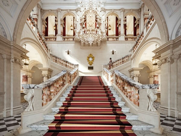 raffles london staircase