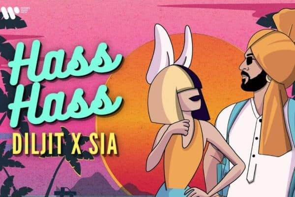 Diljit Dosanjh and Sia collaborate with their new song 'Hass Hass'