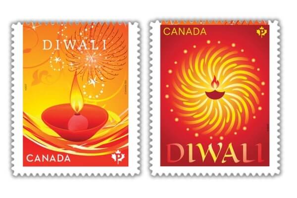 Canada Diwali Stamps