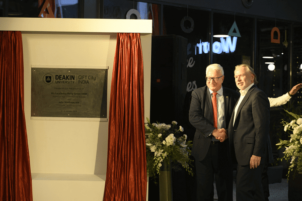 Australia's Deakin University has officially opened its India campus, making it the country's first international branch campus.