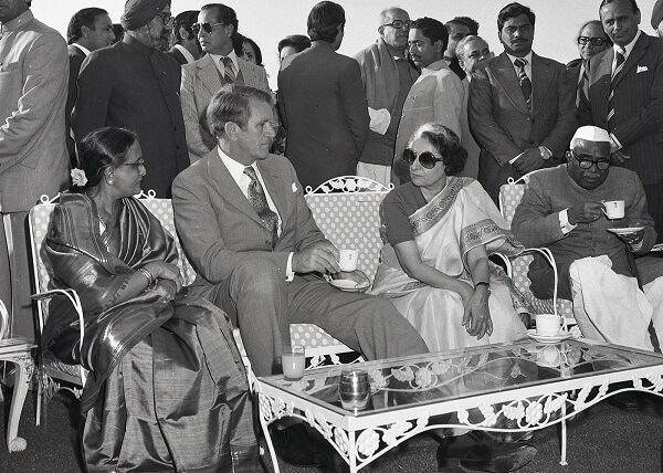 Republic Day Special Guest 1979 Malcolm Fraser PM of Australia with Indira Gandhi