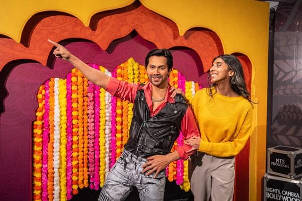 Varun Dhawan at Madame Tussauds