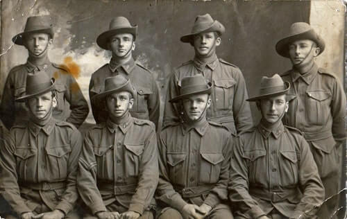 Australian Soldiers before WW1
