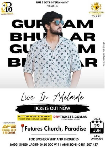 Gurnam Bhullar Concert LIVE in Adelaide