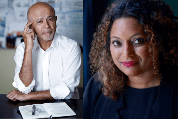 Roanna Gonsalves and Abraham Verghese.