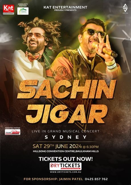 Sachin-Jigar live in Sydney