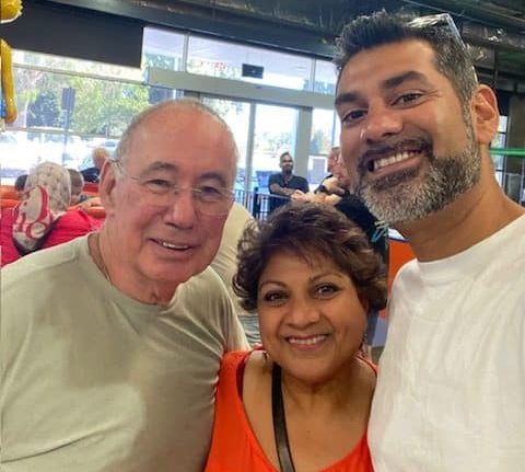 Usha Sharma Rodriguez and Hong Lim