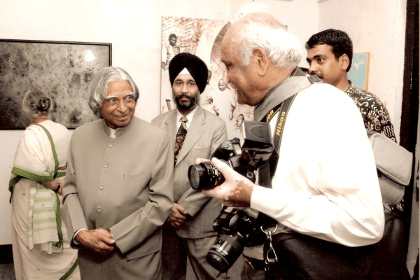 Dr Abdul Kalam with Guruswamy Perumal