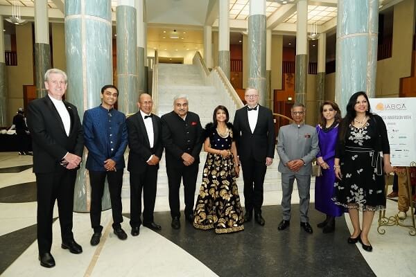 Sonia Sadiq Gandhi welcomes dignitries at IABCA Awards 2024