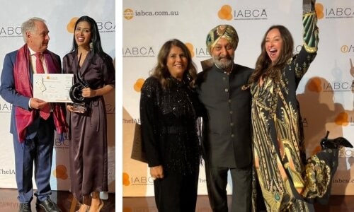 Shivani Gopal, and Camilla Franks alongside her parents