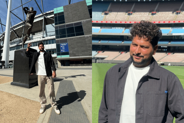 Yadav is currently in Melbourne on a short family trip and visited the iconic Melbourne Cricket Ground (MCG). During his visit, he posed for a photo with the statue of the late Shane Warne outside the stadium.