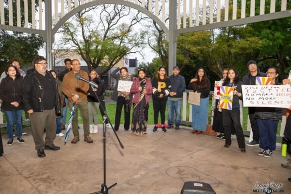 Violence against women protest