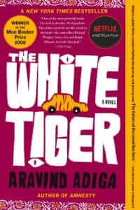 a white tiger cover