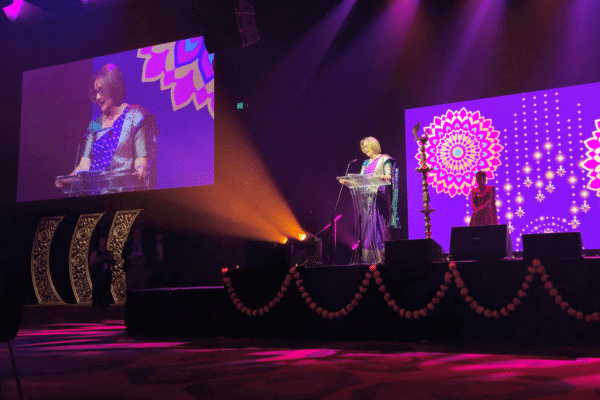 premier allan at state diwali