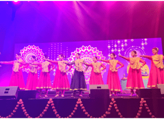 dancers at the premier's diwali 2024