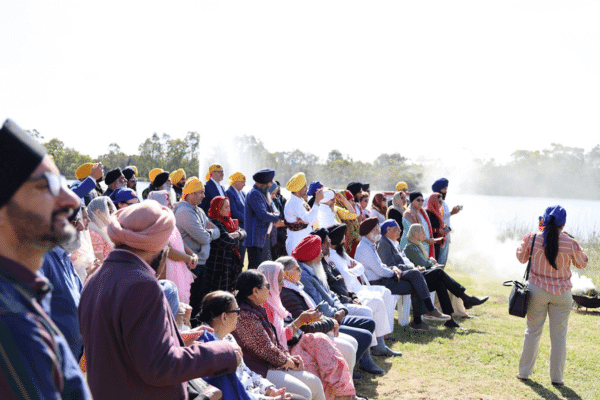 attending event guru nanak lake