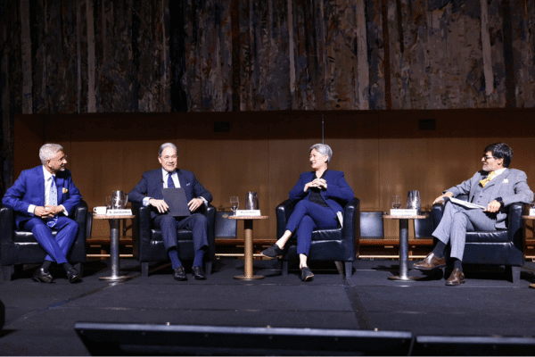 Winston marles Penny wong jaishankar raisina dialogue canberra