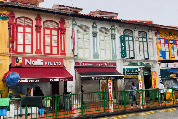 Architecture in Little India Singapore