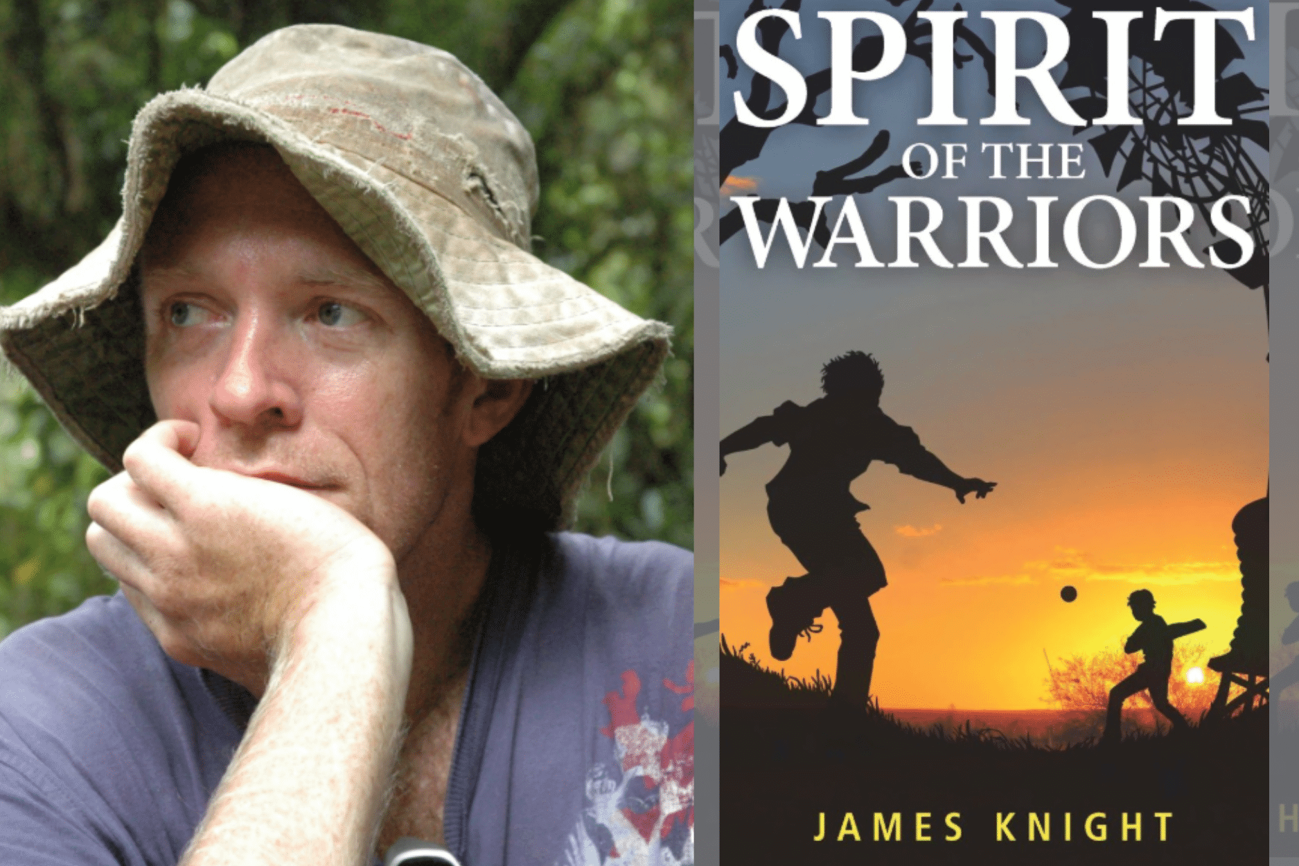 Photo of spirit of warriors cover and author - December Favourites