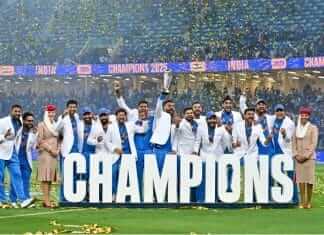 india icc chanpions trophy 2025 winner