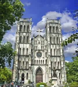 St Joseph Cathedral (Hanoi, Vietnam) wikimedia commons