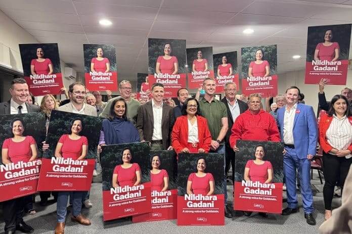 Nildhara Gadani, Labor candidate for Goldstein, 2025