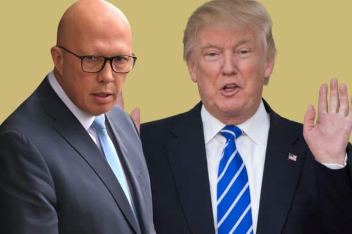 Trumpism fails in Australia Peter Dutton