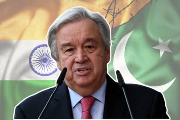 UN chief Antonio on india pakistan