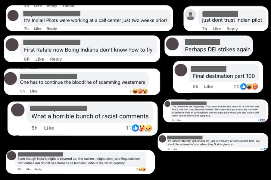 Air India Crash Racism