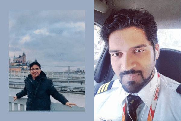 Captains of Air India plane