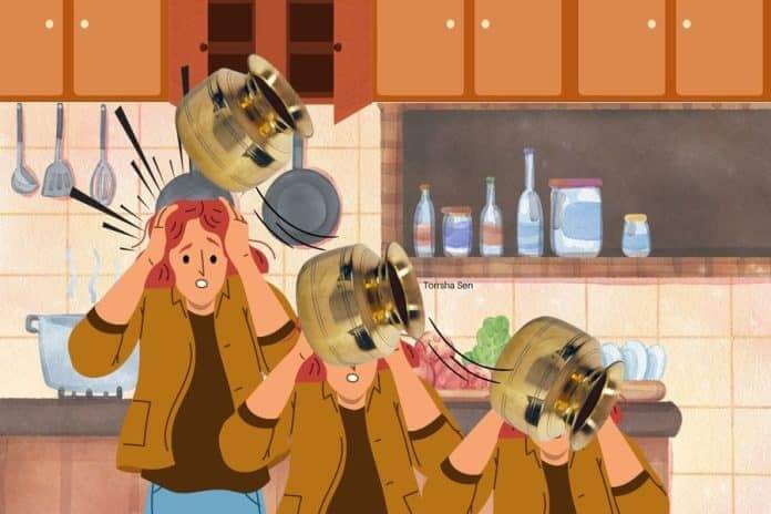 kitchen cabinet chaos