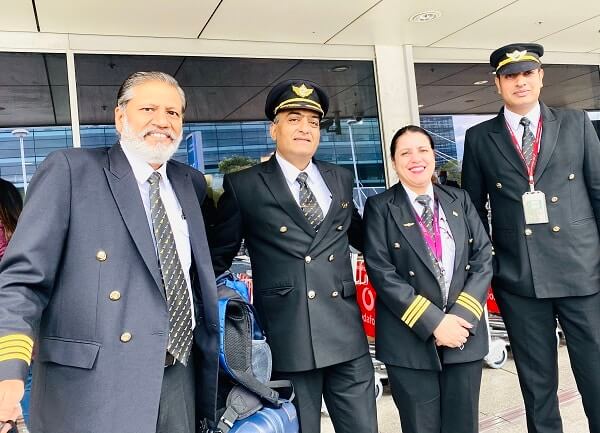 air india crew in sydney vande bharat