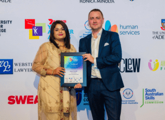 Photo of Manvi Gandhi at the 7NEWS Awards