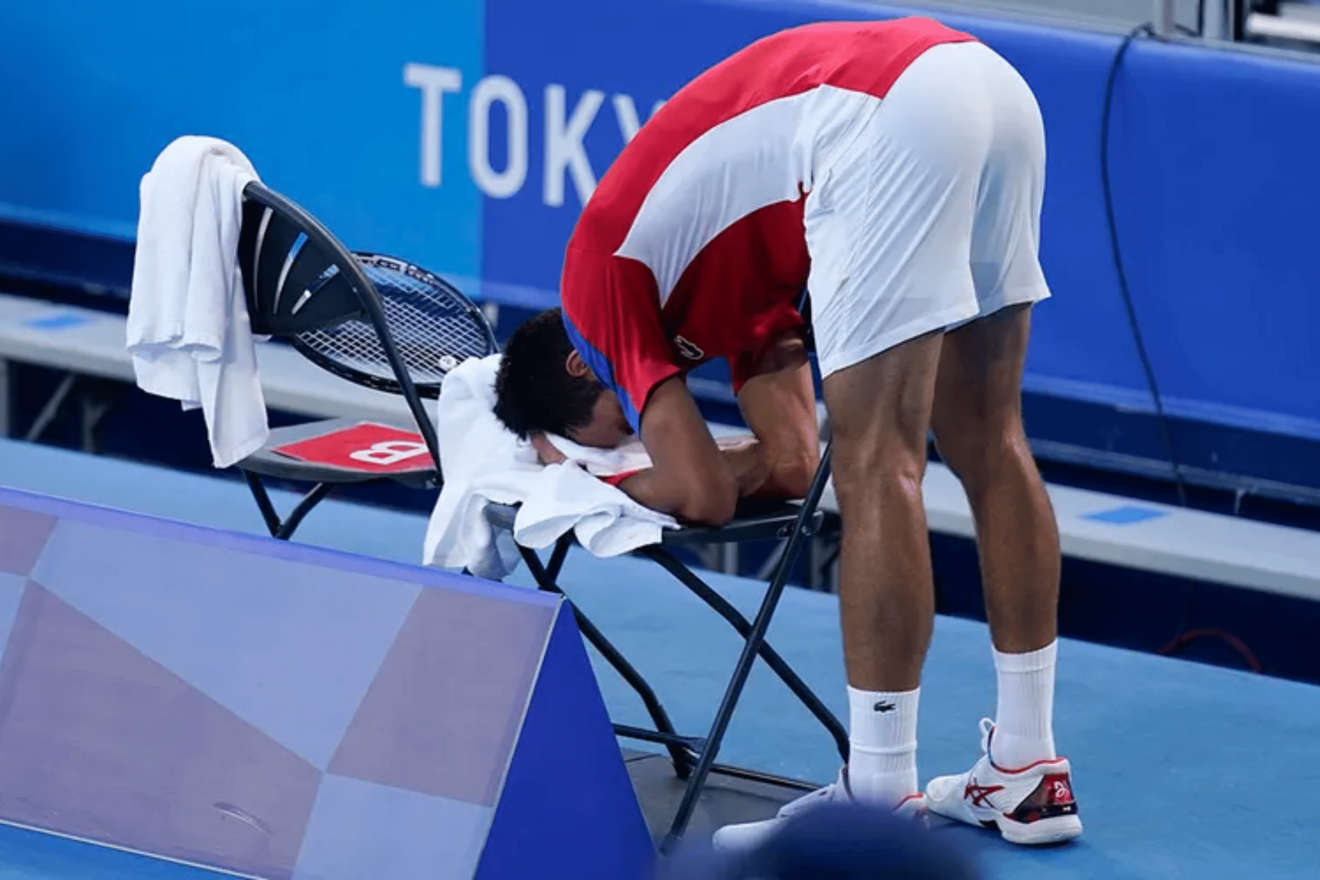 Novak Djokovic meltdown