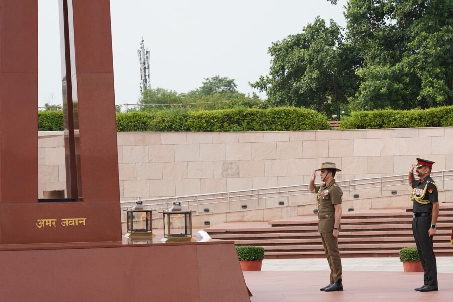 Chief of Australian Army in India