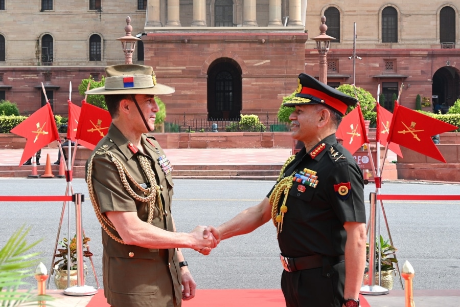 Chief of Australian Army in India