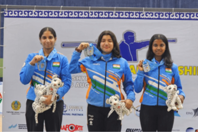 Asian Championship Games shooting Indian team wins 1st 2nd