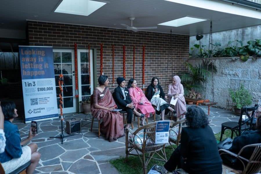 Aunties Fund chai and change