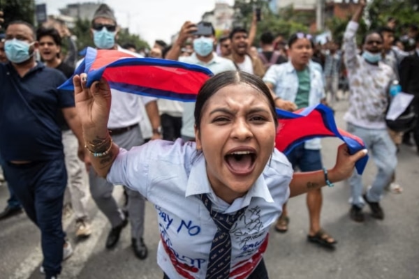 Nepal protest