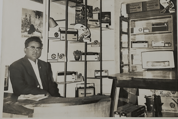 Bhaskar Majumdar father radio store